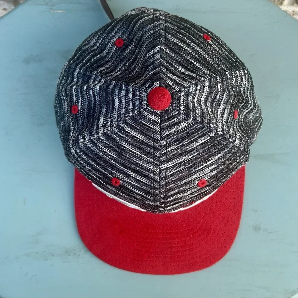Chicago Bulls Basketball Mitchell & Ness Flat Brim Hat